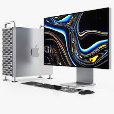 Apple Mac Pro - Tower - Xeon W 3.3 GHz - RAM 32 GB - SSD 2 x 512 GB - NVMe - Radeon Pro 580X - GigE, 10 GigE, 5 GigE, 2.5 GigE - WLAN: 802.11a/b/g/n/ac, Bluetooth 5.0 - macOS Catalina 10.15 - monitor: none - keyboard: French - 5.6 TFLOPS - CTO